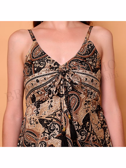 Brazeal Studio Black Fringe Party Dress For Women | Cocktail &amp; Evening Wear | All Size Available | Global Buyer Importer-6