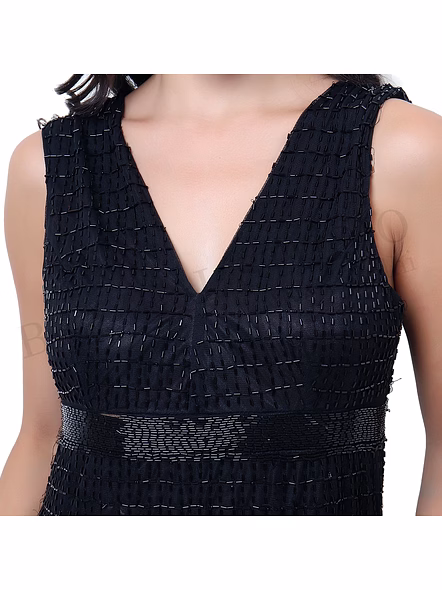 Brazeal Studio Black Sleeveless Maxi Gown All Size Available Global Buyer Importer-4