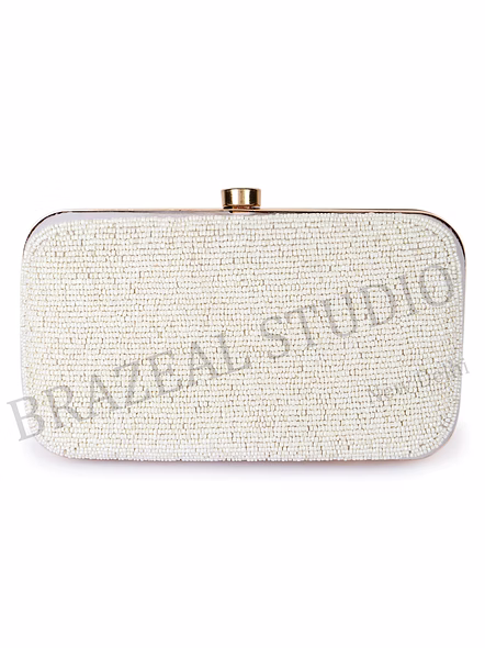 Floral Print Chain Clutch - Small Rectangular Clutch With Multicolor Floral Print And Chain Strap-10