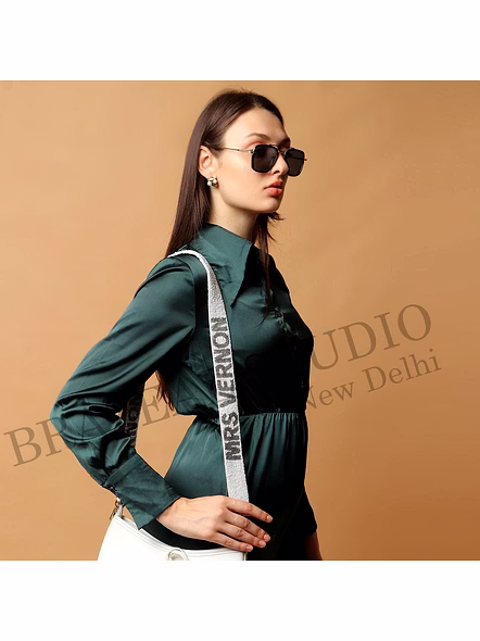 Designer Ladies Handmade Beaded Strap Fashion Seed Bead Guitar Strap Mobile Phone Strap Women's Summer Single-Bag1002