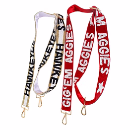 seed bead guitar strap handmade designer ladies beaded mobile phone strap clear bag strap for summer winter-game day