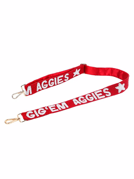 Handmade Designer Seed Bead Guitar Strap for Ladies Clear Bag Strap Mobile Phone Beaded Game Day Strap-Summer Winter