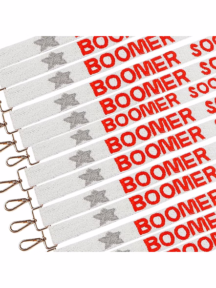 Handmade Designer Ladies Beaded Mobile Phone Strap Seed Bead Guitar Strap Game Day Strap Clear Bag Strap Wholesale