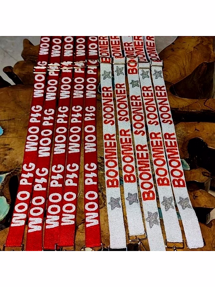 Designer Seed Bead Guitar Strap Handmade Clear Bag Strap for Ladies Mobile Phone Game Day Strap-Wholesale-Bag1062