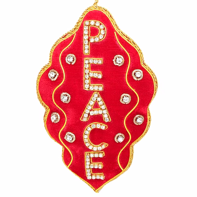 handmade customized fabric decorations satin embroidered beaded velvet ornament featuring santa socks giraffe elephant