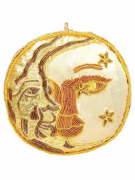 Handmade Handcrafted Embroidered Beaded Velvet Satin Fabric Decorations Ornaments-Bag1114