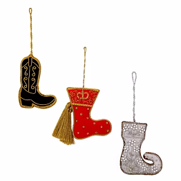 stocking shape fabric tree decorations gift items hanging ornament