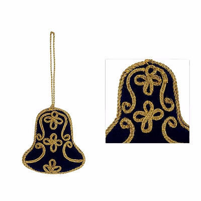handmade eco-friendly 10cm fabric tree fabric embroidered customized wholesale ornament featuring camel reindeer sheep horse