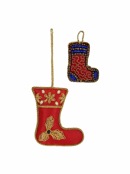 Handmade Fabric Tree Decorations Hanging Ornament