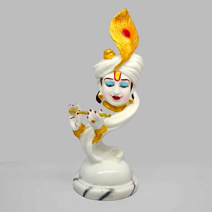 VIVARS HOME Lord Krishna with flute showpiece-1