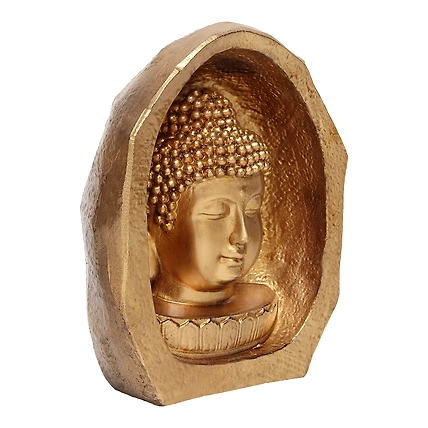 VIVARS Resin Lord Buddha Statue - Decorative Buddha Idol-2