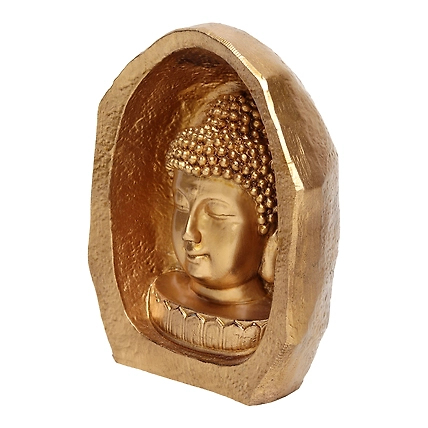 VIVARS Resin Lord Buddha Statue - Decorative Buddha Idol-3