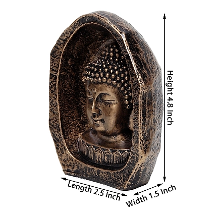 VIVARS HOME Resin Lord Buddha Statue - Decorative Buddha Idol-1