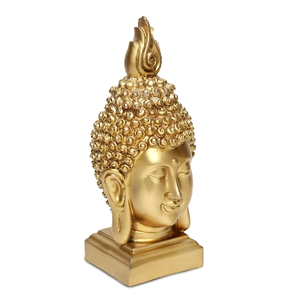 VIVARS HOME Buddha Polystone Statue Antique Buddha Idol for Peace-2
