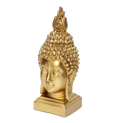 VIVARS HOME Buddha Polystone Statue Antique Buddha Idol for Peace-3
