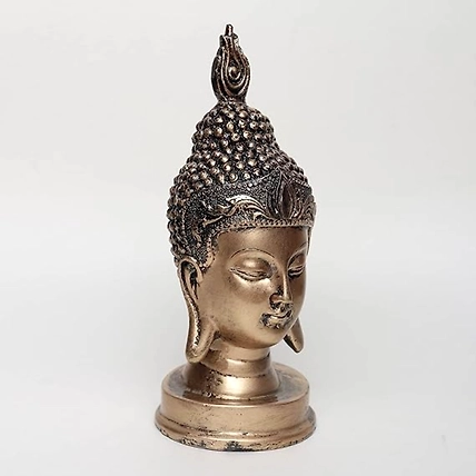 VIVARS HOME Resin Lord Buddha Statue - Decorative Buddha Idol Showpiece-2