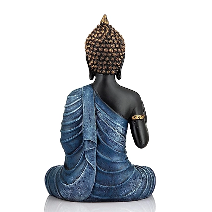 VIVARS HOME Sitting Buddha in Meditation Statue Showpiece for Home-4