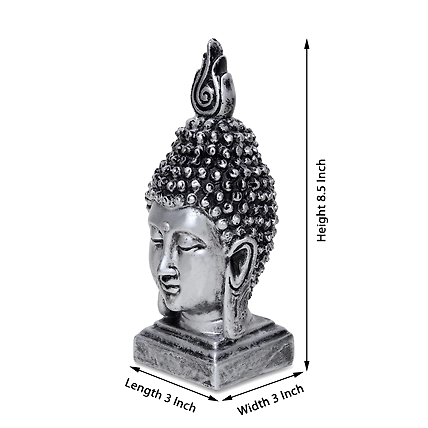 VIVARS HOME Buddha Polystone Statue Antique Buddha Idol for Peace-1