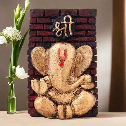 VIVARS HOMELord Ganesha Ji for Pooja Room Home Décor-12438858