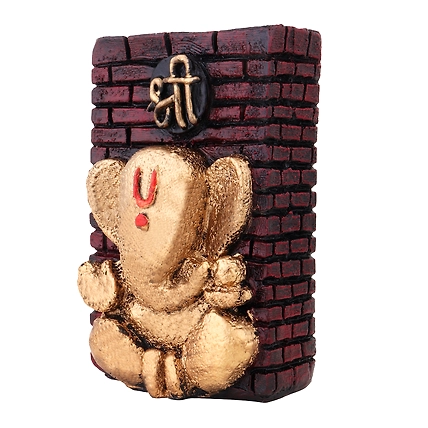 VIVARS HOMELord Ganesha Ji for Pooja Room Home Décor-2