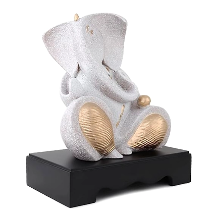 VIVARS HOME Lord Ganesha Ji for Pooja Room Home Décor-2