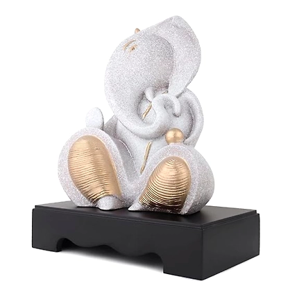 VIVARS HOME Lord Ganesha Ji for Pooja Room Home Décor-3