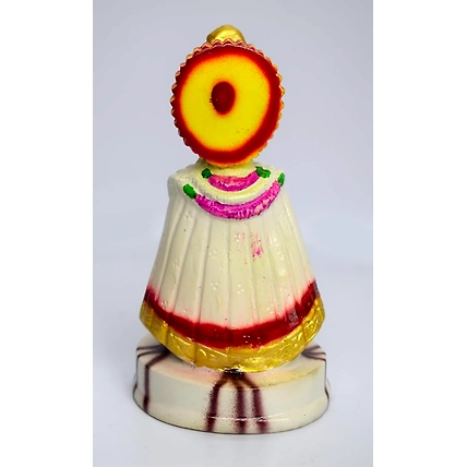 VIVARS HOME Marble Dust Lord Khatu Shyam Ji Statue for Home-4