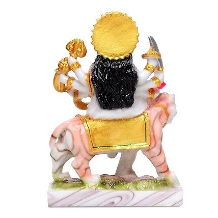 VIVARS Marble Goddess Maa Durga-4