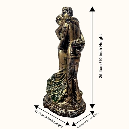 VIVARS HOME Romantic Love Couple Showpiece Statue-1
