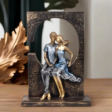 VIVARS HOMEValentine Romantic Love Couple Statue for Home-12441494