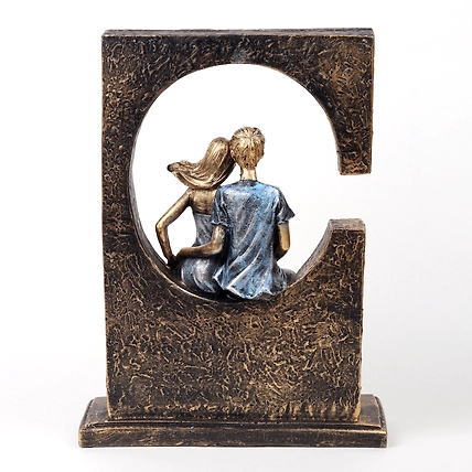 VIVARS HOMEValentine Romantic Love Couple Statue for Home-4