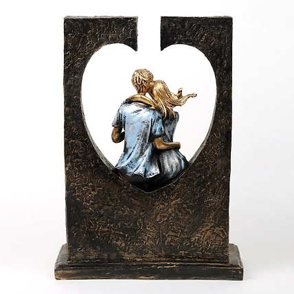 VIVARS HOME Valentine Romantic Love Couple Statue-4