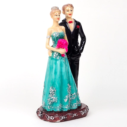 VIVARS HOME Romantic Love Couple Statue Showpiece for Valentine Day-3
