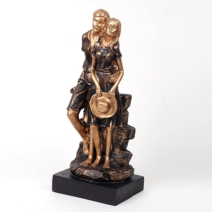 VIVARS HOME Romantic Love Couple Statue Showpiece-3
