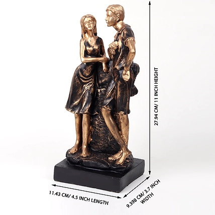 VIVARS HOME Romantic Love Couple Statue Showpiece-1