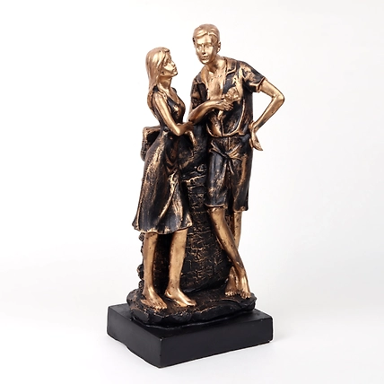 VIVARS HOME Romantic Love Couple Statue Showpiece-3