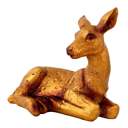 VIVARS HOME Polyresin Deer Statue-1