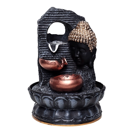 VIVARS HOME Lord Buddha Ji Tabletop Waterfall Fountain Indoor-2