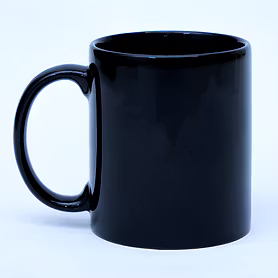 Black Color Ceramic Coffee Mug | Tea Cup - 400 ml