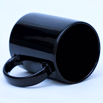 Black Color Ceramic Coffee Mug | Tea Cup - 400 ml-1