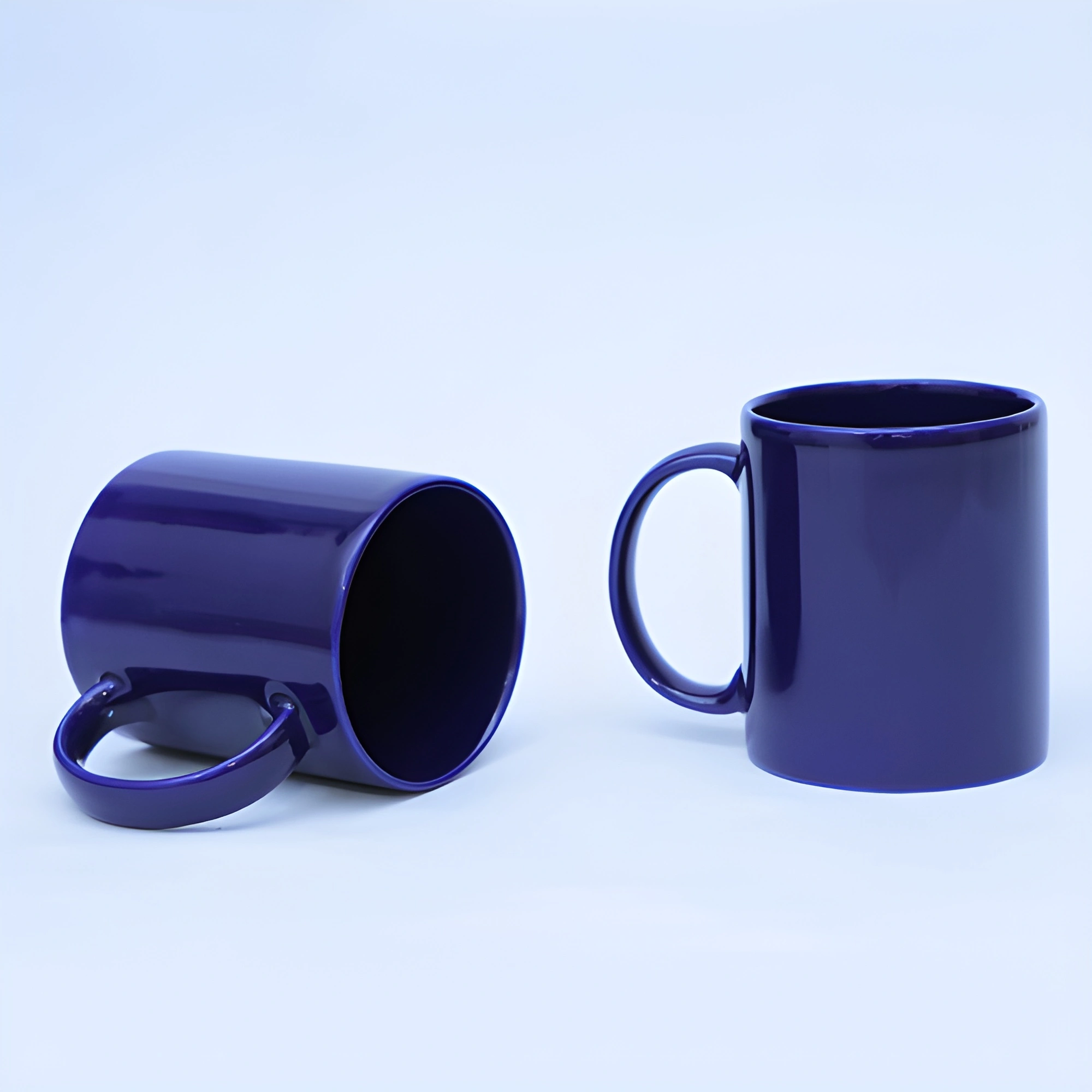 Blue Color Ceramic Coffee Mug | Tea Cup - 400ml-3