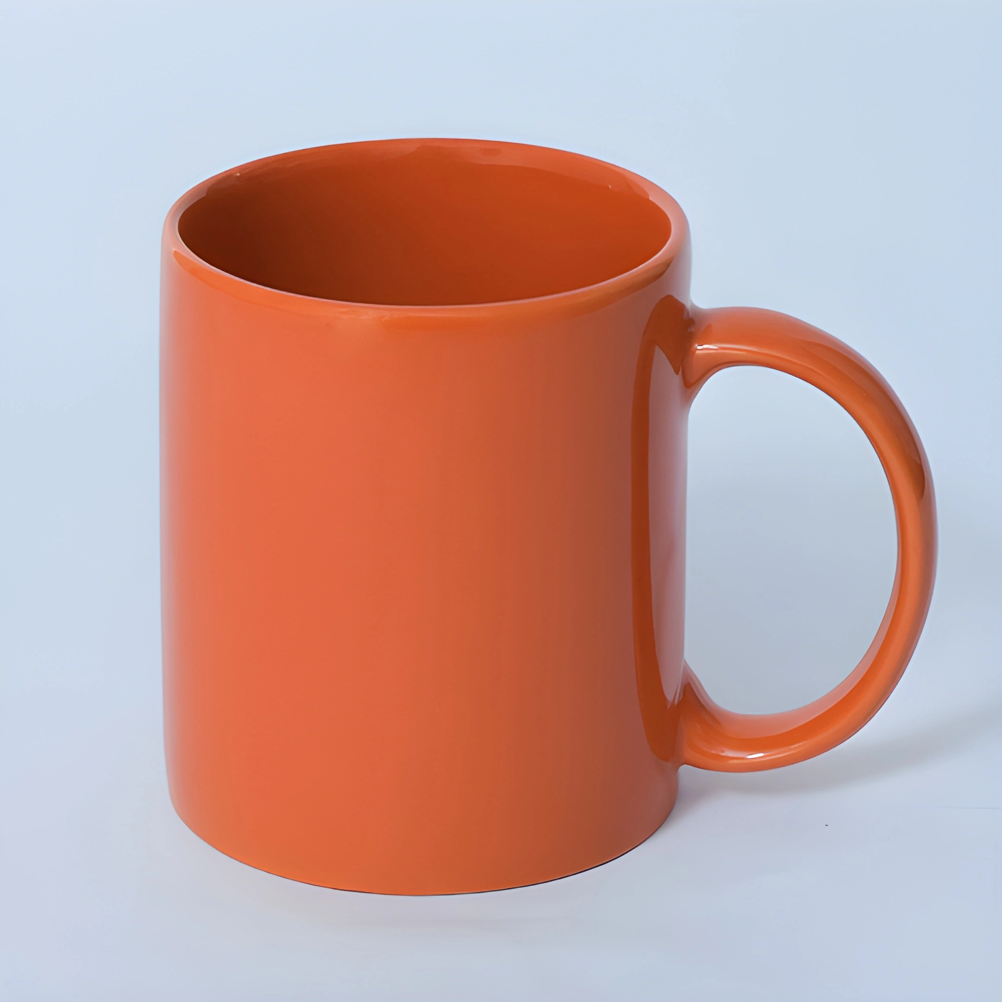 Orange Color Ceramic Coffee Mug | Tea Cup - 400ml-12419740