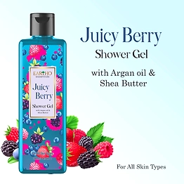 Plants Care tho essentials Juicy Berry Fusion Ayurvedic Shower Gel (200 ml)