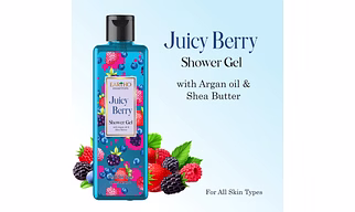 tho essentials Juicy Berry Fusion Ayurvedic Shower Gel  (200 ml)