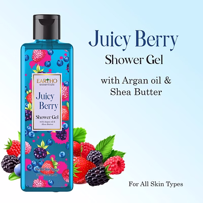plants care tho essentials juicy berry fusion ayurvedic shower gel (200 ml)