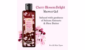 Eartho essentials Cherry Blossom Delight Shower Gel  (200 ml)