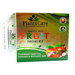 plants care multi mix fruit facial kit 450g+100ml