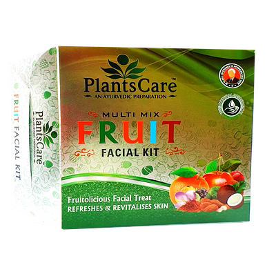 plants care multi mix fruit facial kit 450g+100ml