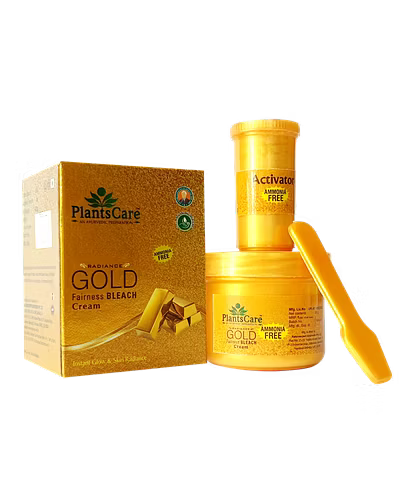 Plants Care Radiance Gold Bleach Cream 43g-2