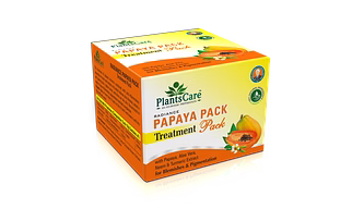 Plants Care Radiance Papaya Pack Treatment Pack 60g